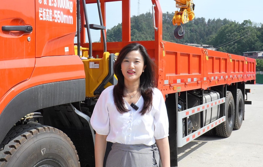 东风天龙VL 360马力随车吊